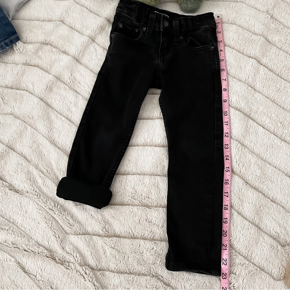 Kids: Signature by Levi Strauss Black Skinny Jeans - Picture 6 of 12